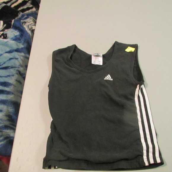 Black Adidas Tank Top Size Large - Picture 1 of 4